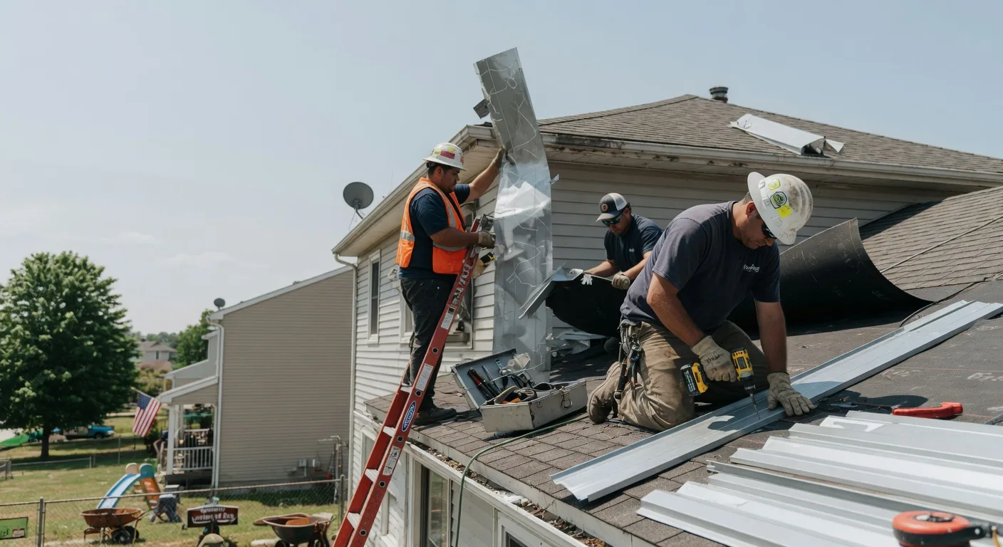 Storm Damage Metal Roof Repair in Andersonville, GA